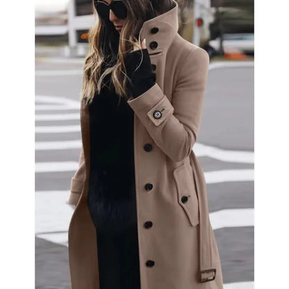 Manteau d'Hiver Femme à Col Rétro – Élégance et Chaleur ORIS WEAR