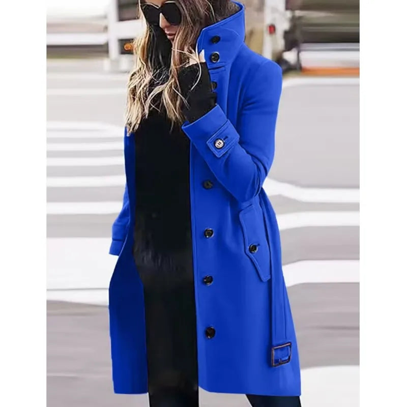 Manteau d'Hiver Femme à Col Rétro – Élégance et Chaleur ORIS WEAR