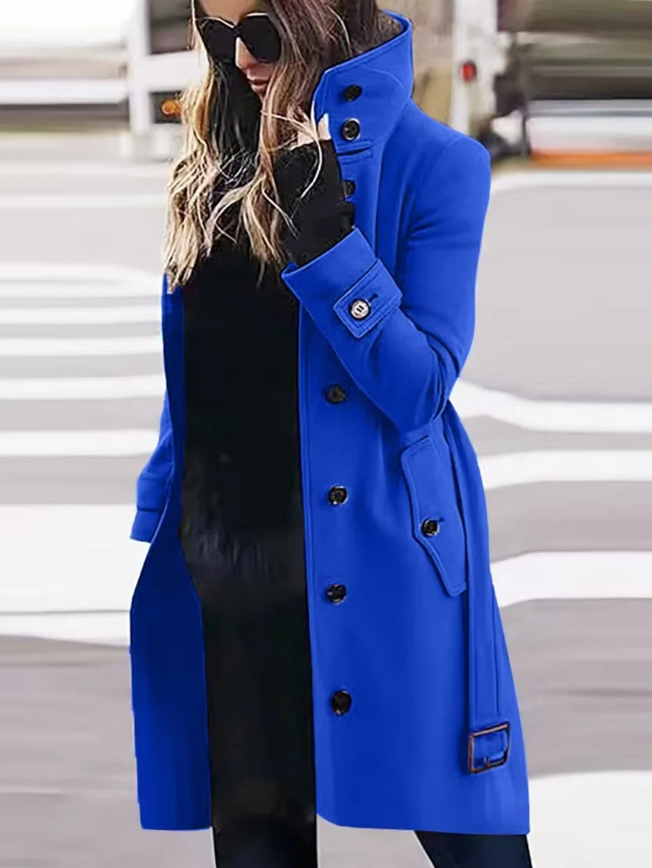 Manteau d'Hiver Femme à Col Rétro – Élégance et Chaleur ORIS WEAR