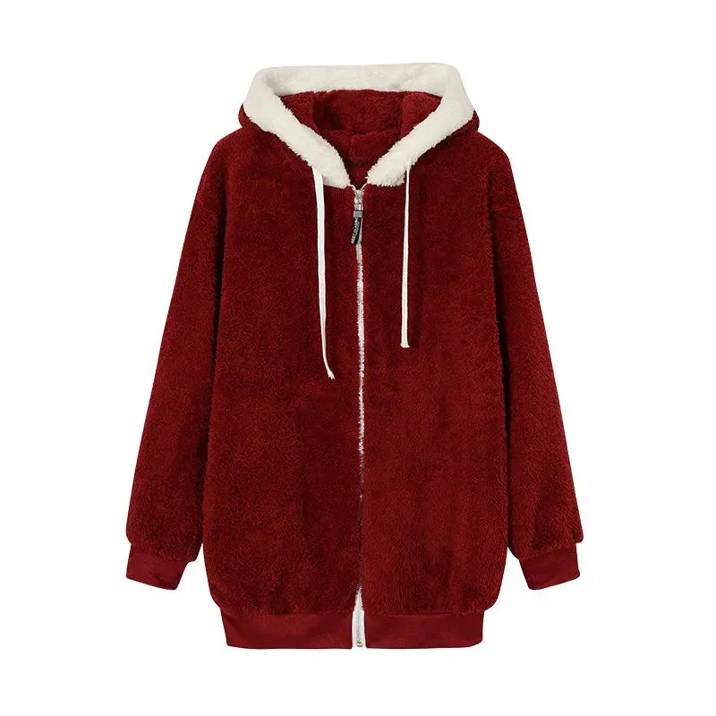 Veste Douce en Peluche - Chaleur et Style Décontracté ORIS WEAR