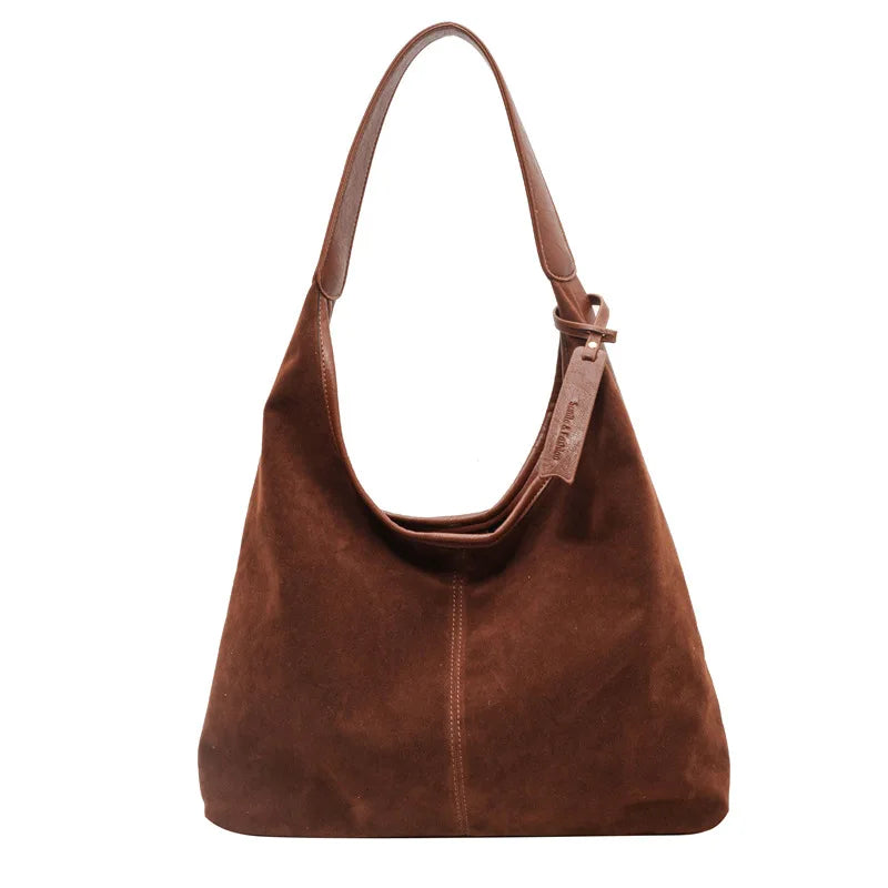 Louise - Sac à main en daim