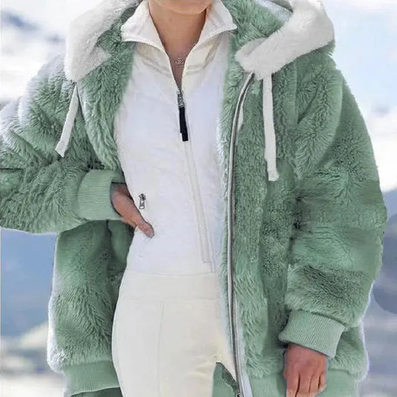 Veste Douce en Peluche - Chaleur et Style Décontracté ORIS WEAR