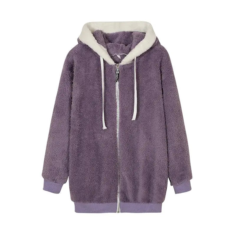 Veste Douce en Peluche - Chaleur et Style Décontracté ORIS WEAR