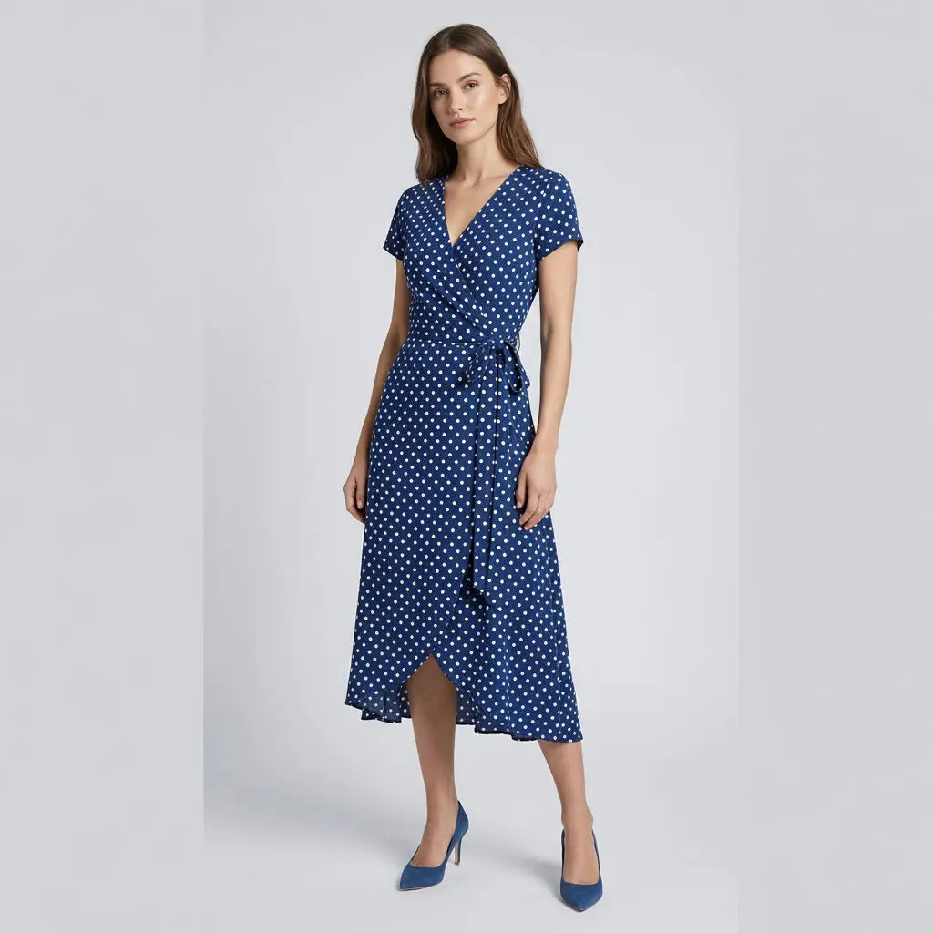 Robe imprimée à coupe évasée ORIS WEAR