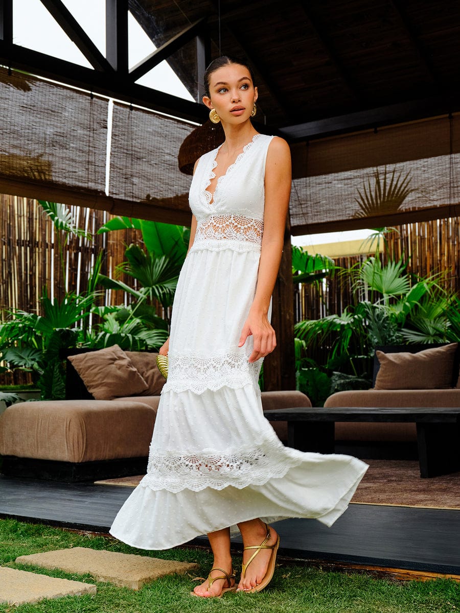 Aurora | La Robe Blanche qui Captive les Regards ORIS WEAR