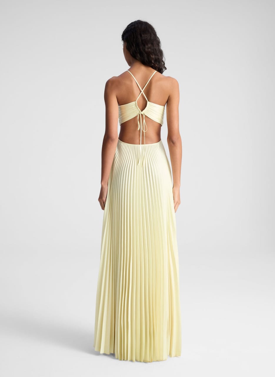 Robe Longue Plissée Sublimée ORIS WEAR
