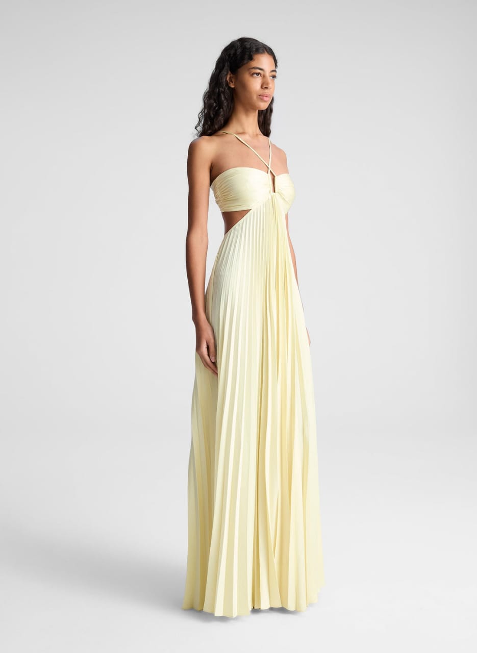 Robe Longue Plissée Sublimée ORIS WEAR