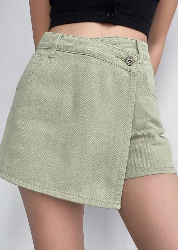 Jupe denim asymétrique anti-éclaircissements ORIS WEAR