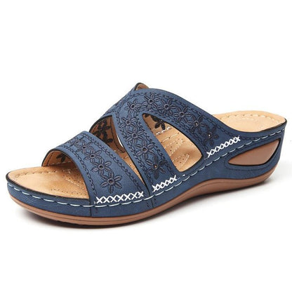 Sandales et pantoufles brodées ORIS WEAR