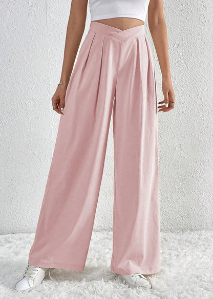 Pantalon large plissé femme été ORIS WEAR