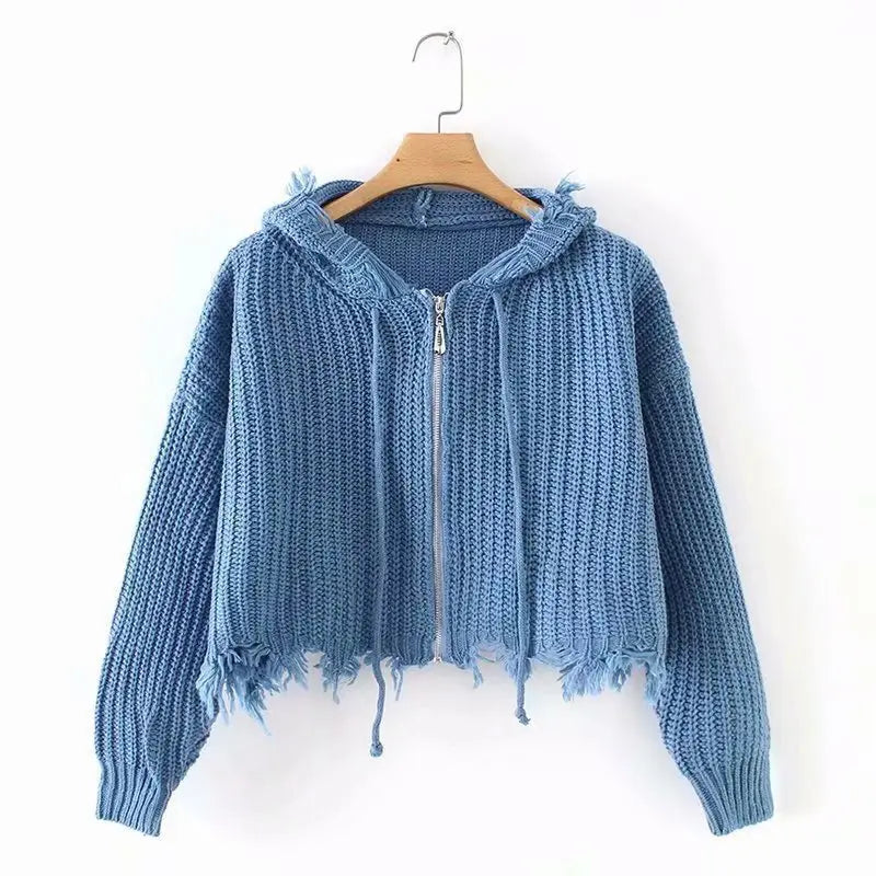 Pull Oversize Épaules Dénudées Maille Fluffy ORIS WEAR