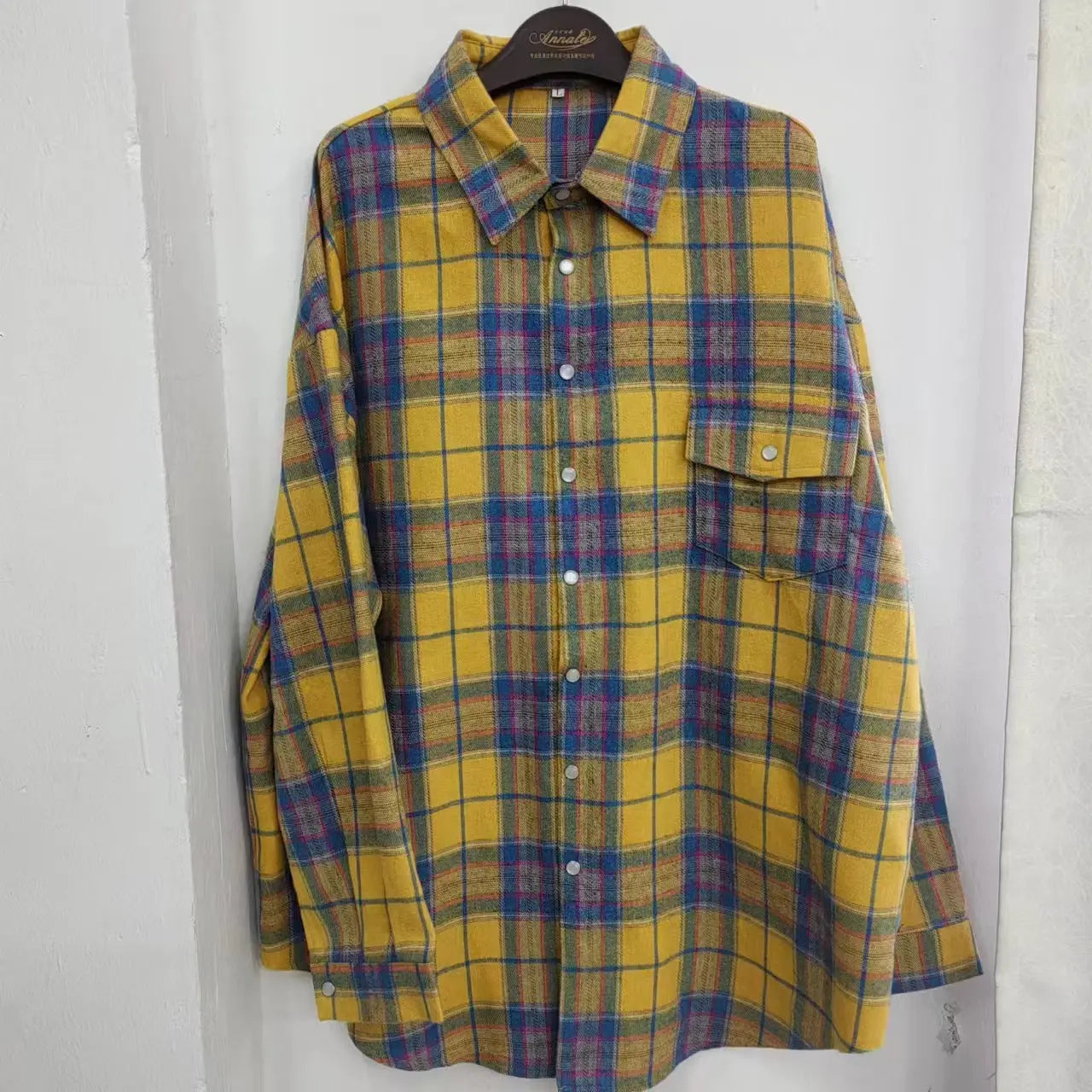 Chemise à carreaux oversize – Style casual et tendance ORIS WEAR
