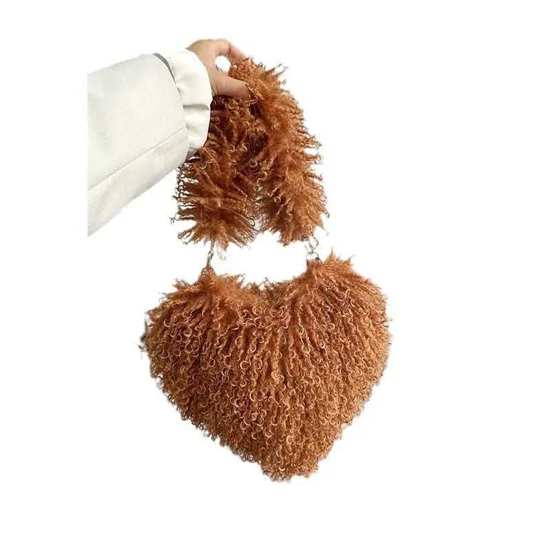Sac Cœur Peluche Tendre Luxe ORIS WEAR