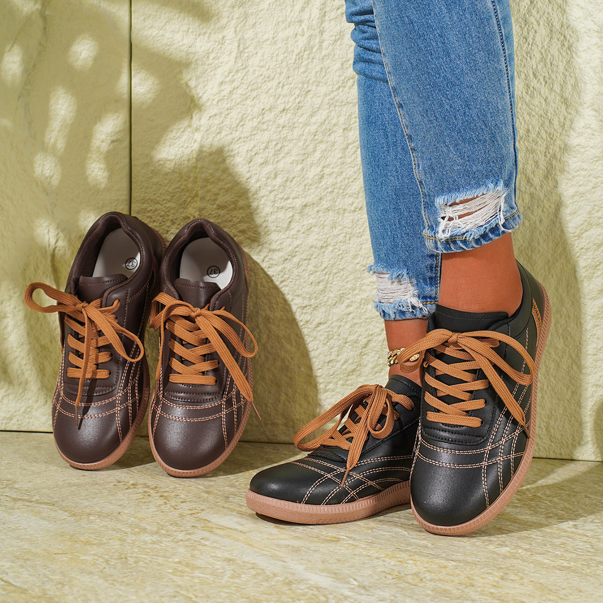 Baskets rétro à lacets ORIS WEAR