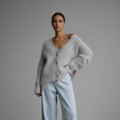 Pull en Maille Boutonné Femme ORIS WEAR