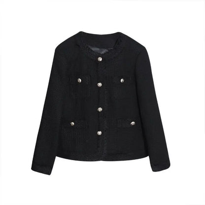 Veste Courte Élégante à Boutons Dorés ORIS WEAR