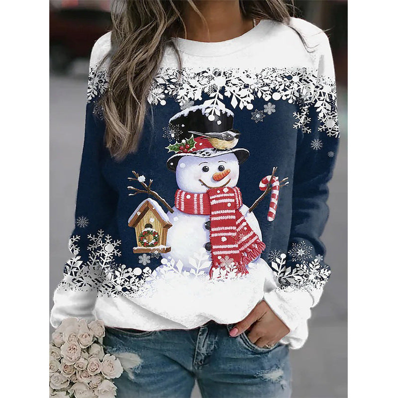 Pull Amélie Neige Imprimé - Élégance Hivernale ORIS WEAR