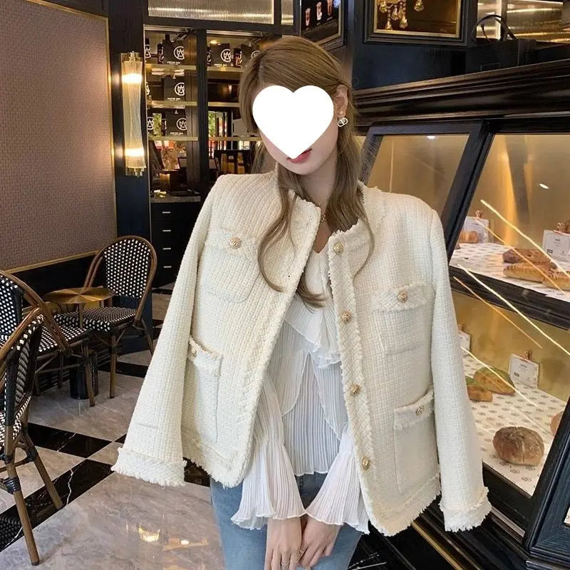 Veste Courte Élégante à Boutons Dorés ORIS WEAR