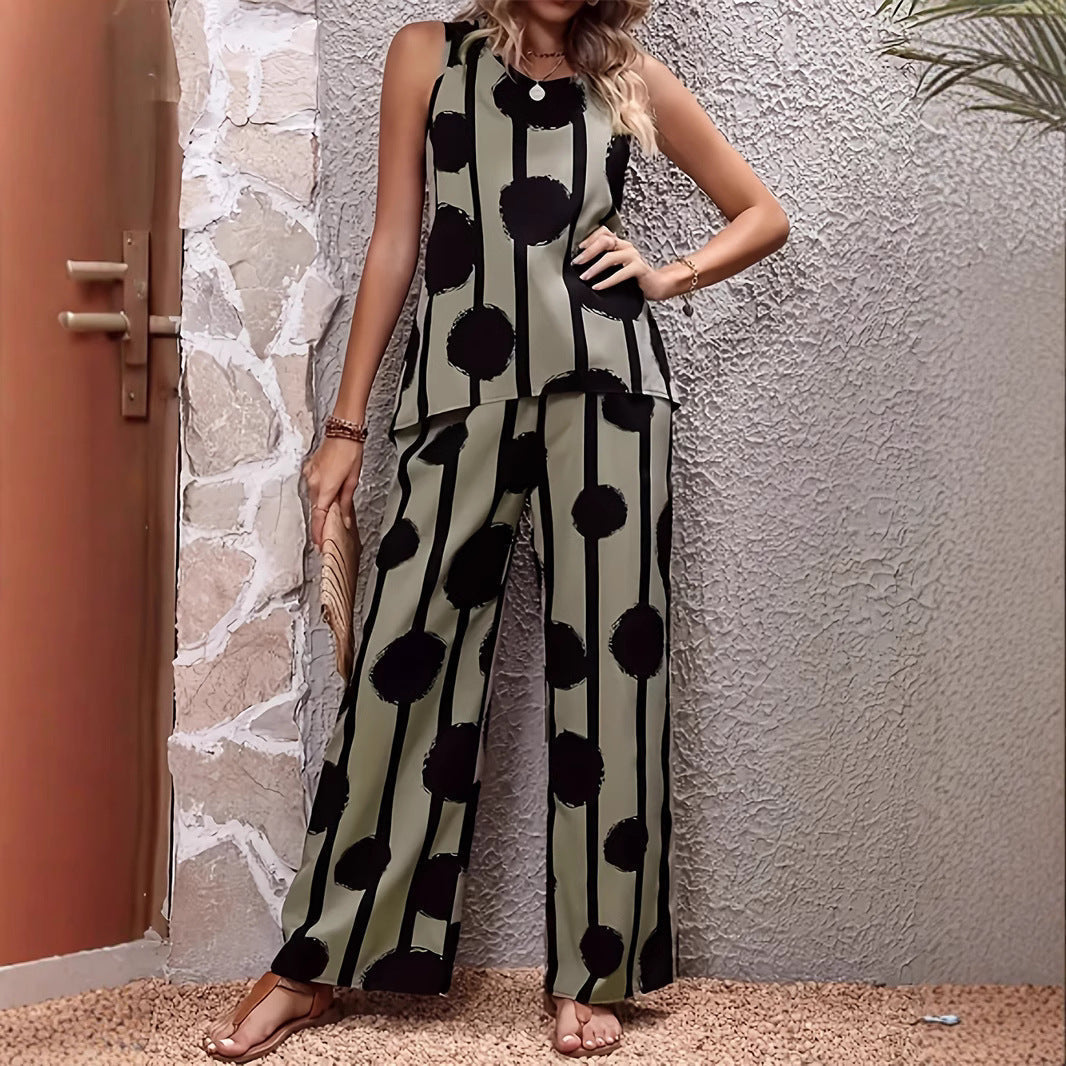 Mode femme fleurie olive — ORIS WEAR