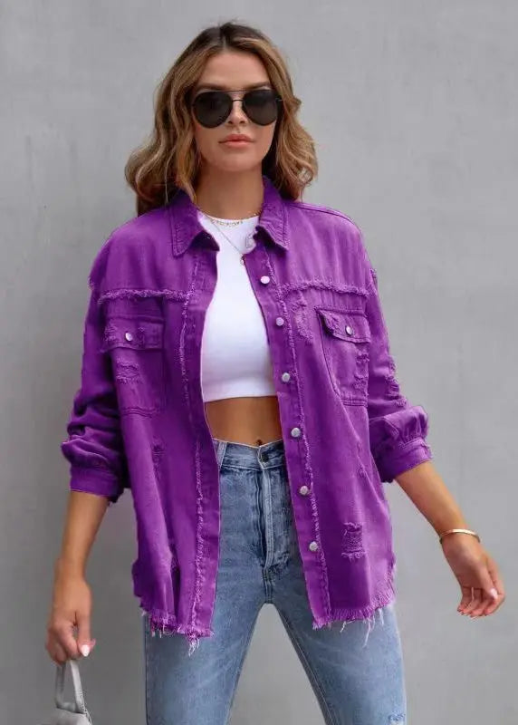 Chemise veste femme décontractée tendance ORIS WEAR
