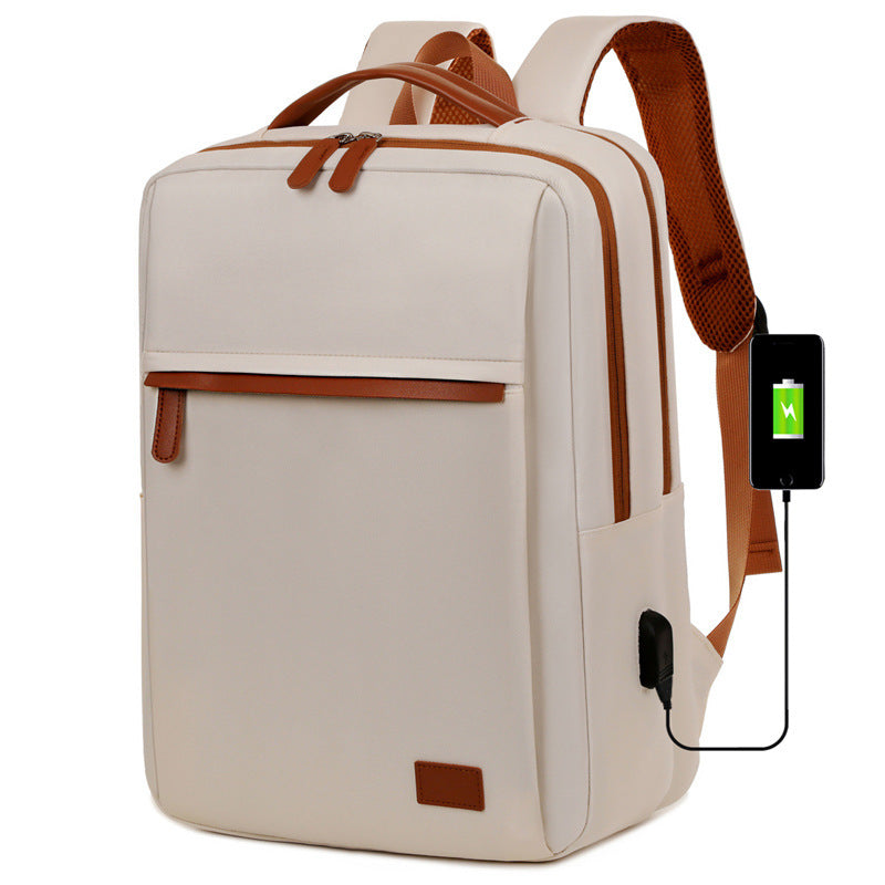 Large Capacity Solid Color Oxford Cloth Backpack ORIS WEAR