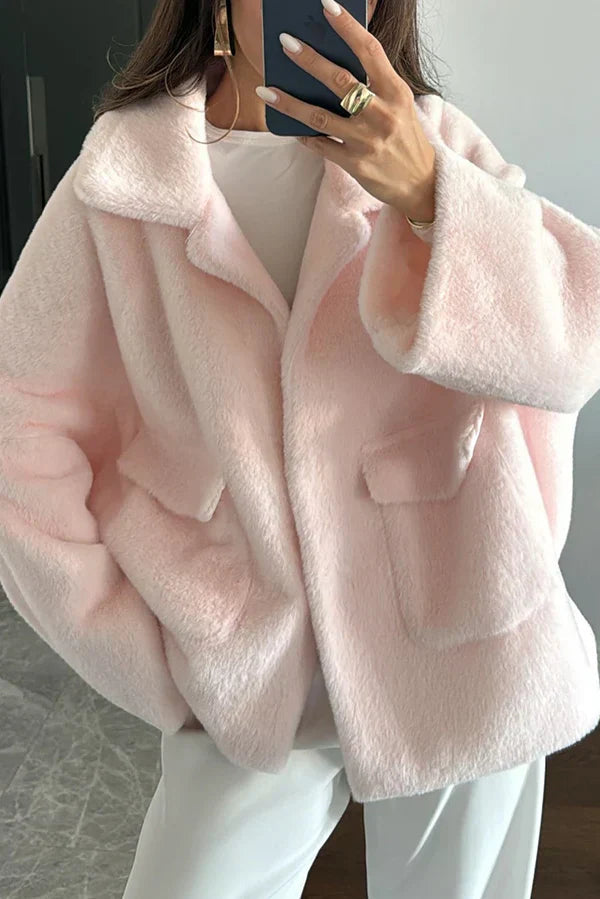 Manteau Doux en Fausse Fourrure ORIS WEAR