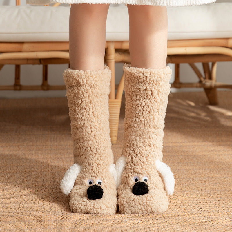 Chaussettes Antidérapantes Chien Cartoon ORIS WEAR
