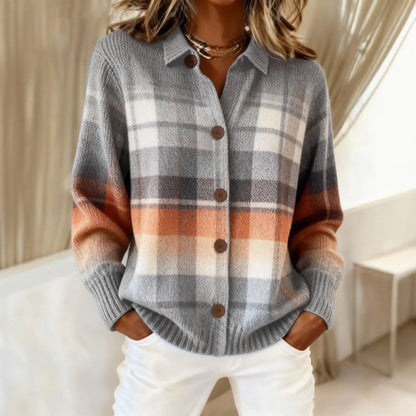 Chemise à carreaux col chemise – Style casual chaud pour la mi-saison ORIS WEAR