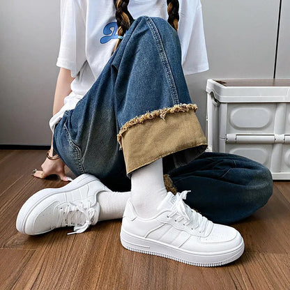 Baskets plateforme à lacets bout rond ORIS WEAR