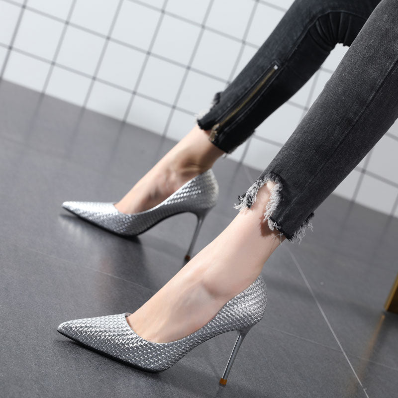 Escarpins Cuir Style Stiletto ORIS WEAR