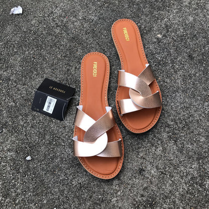 Sandale décontractés à talons plats ORIS WEAR