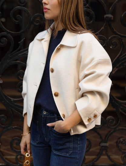 Veste Courte en Laine Élégante ORIS WEAR