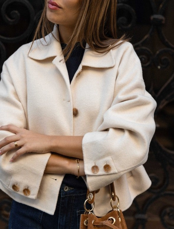 Veste Courte en Laine Élégante ORIS WEAR