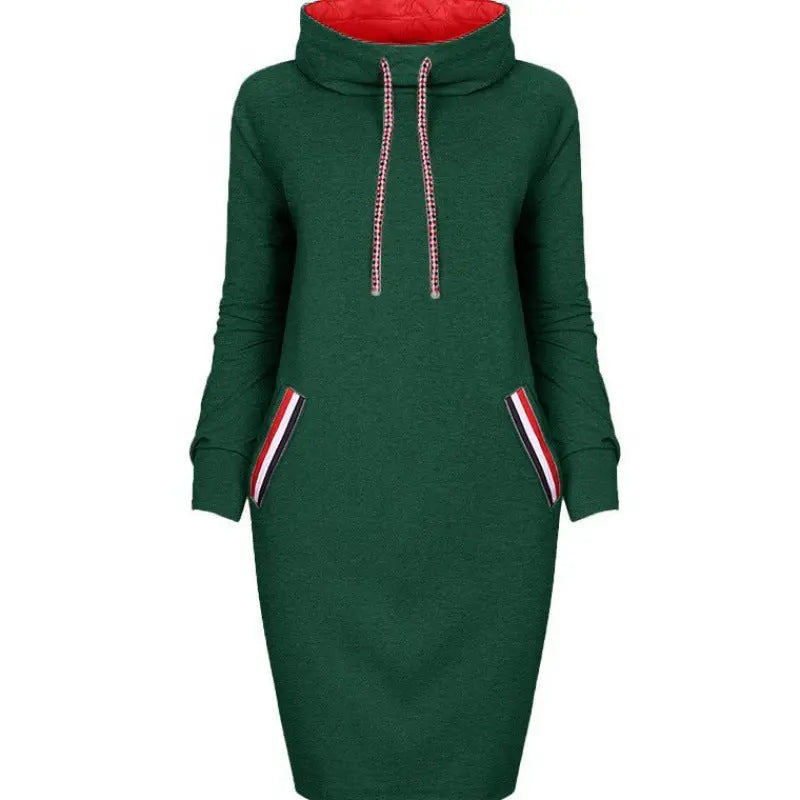 Maïa – Robe Pull Élégante à Col Montant ORIS WEAR
