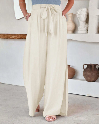 Pantalon Large Taille Haute – Liberté & Style ORIS WEAR