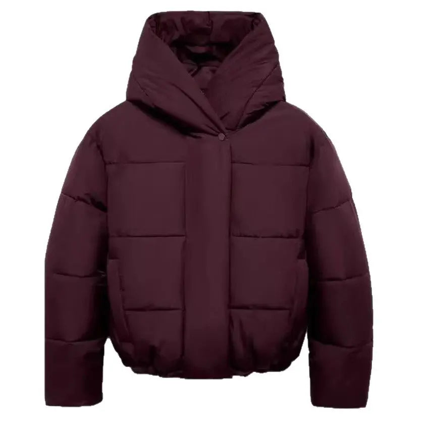 Doudoune courte matelassée à capuche . ORIS WEAR