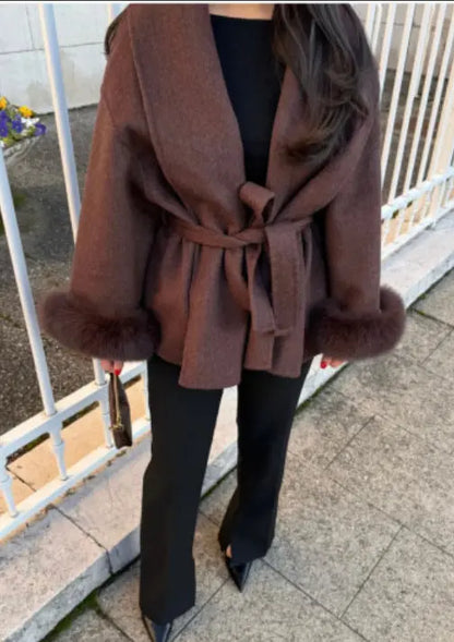 Veste glamour fourrure ORIS WEAR