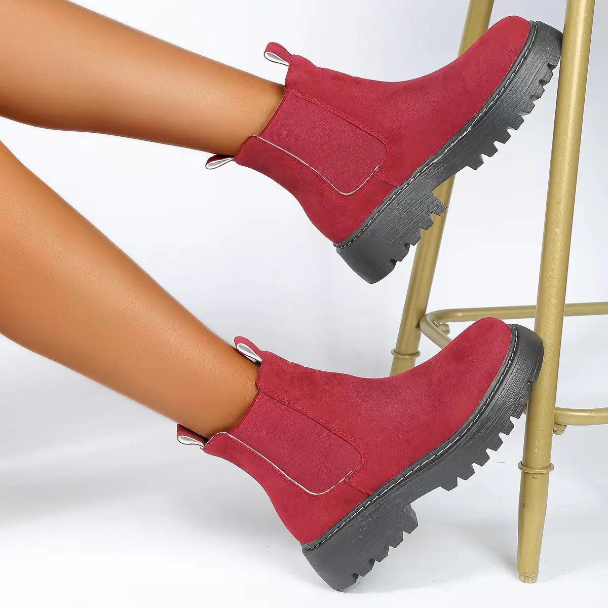 Boots Plateforme Élégantes ORIS WEAR