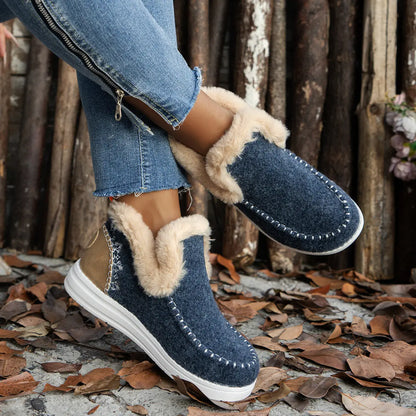 Chaussures en Coton Doublées Polaire pour Taille Plus ORIS WEAR