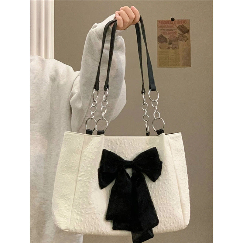 Sac Tote Toile Nœud Bandoulière ORIS WEAR