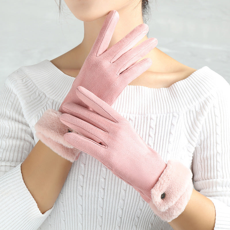 Gants chauds en daim ORIS WEAR