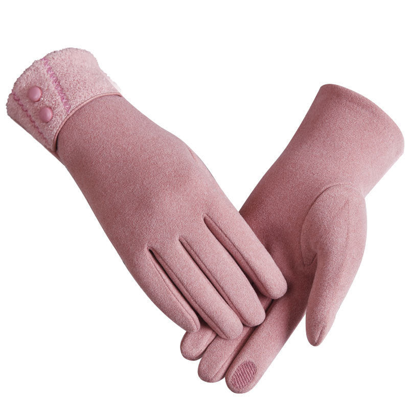 gants chauds à boutons composites Dralon à écran tactile ORIS WEAR