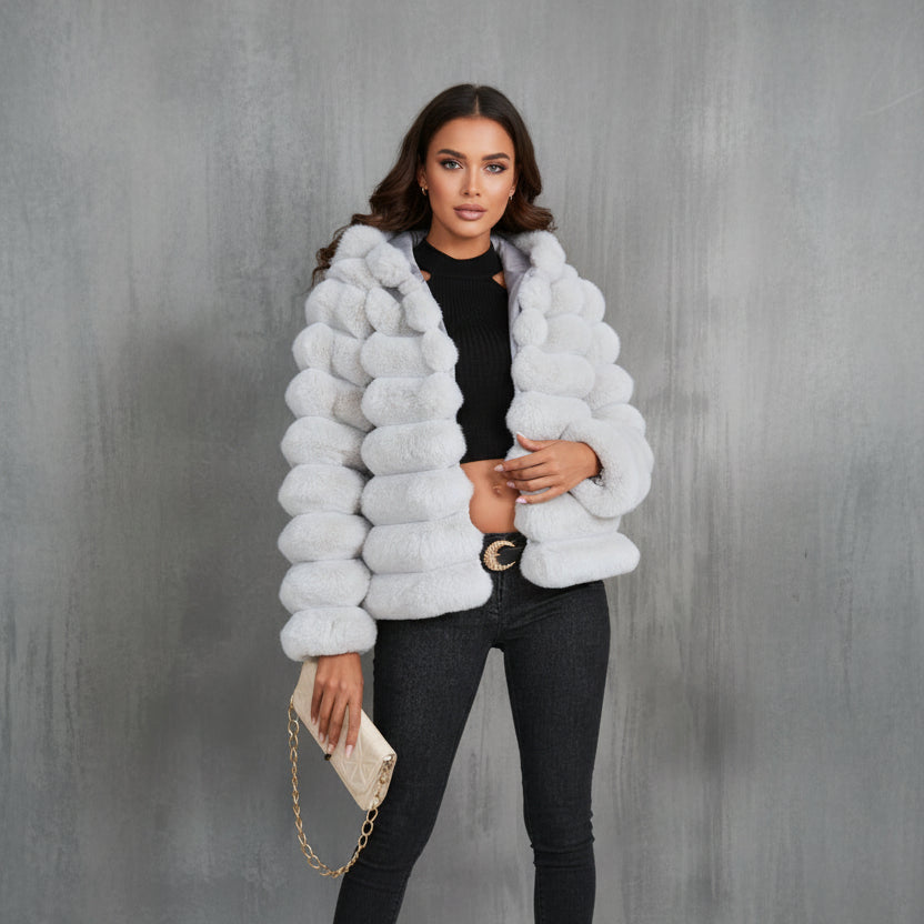Veste en Fourrure Synthétique Femme ORIS WEAR