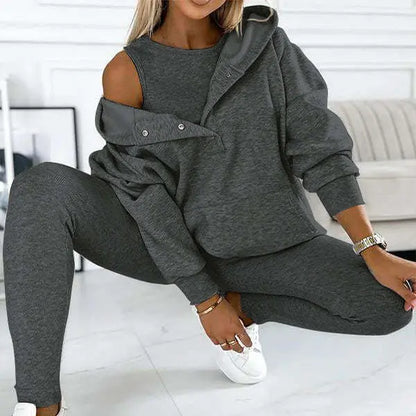 Sweatshirt Femme Coton Doux – 3 Pièces ORIS WEAR
