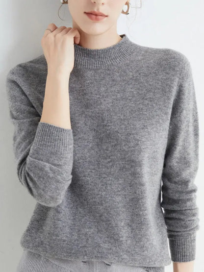 Pull en laine col montant chic et confortable ORIS WEAR