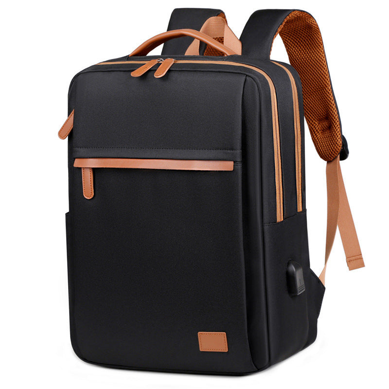 Large Capacity Solid Color Oxford Cloth Backpack ORIS WEAR