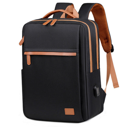 Large Capacity Solid Color Oxford Cloth Backpack ORIS WEAR
