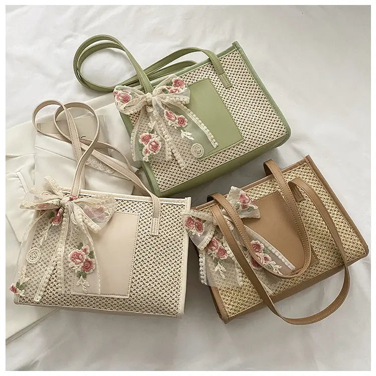 Sac Shopper Tissé Texture Raffinée ORIS WEAR
