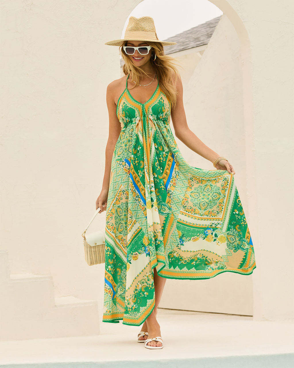 Robe à imprimé floral ORIS WEAR