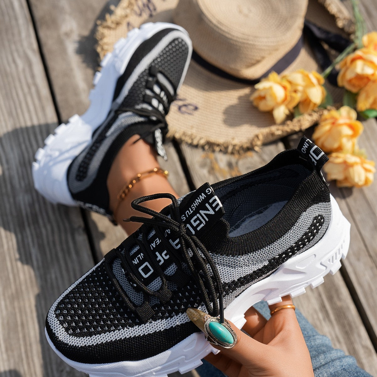 Baskets femme Flyknit respirantes ORIS WEAR